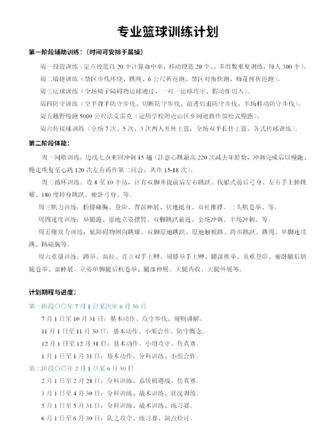 如何制定智能篮球训练计划_1